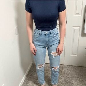 MyOutfitOnline Navy Blue T-Shirt